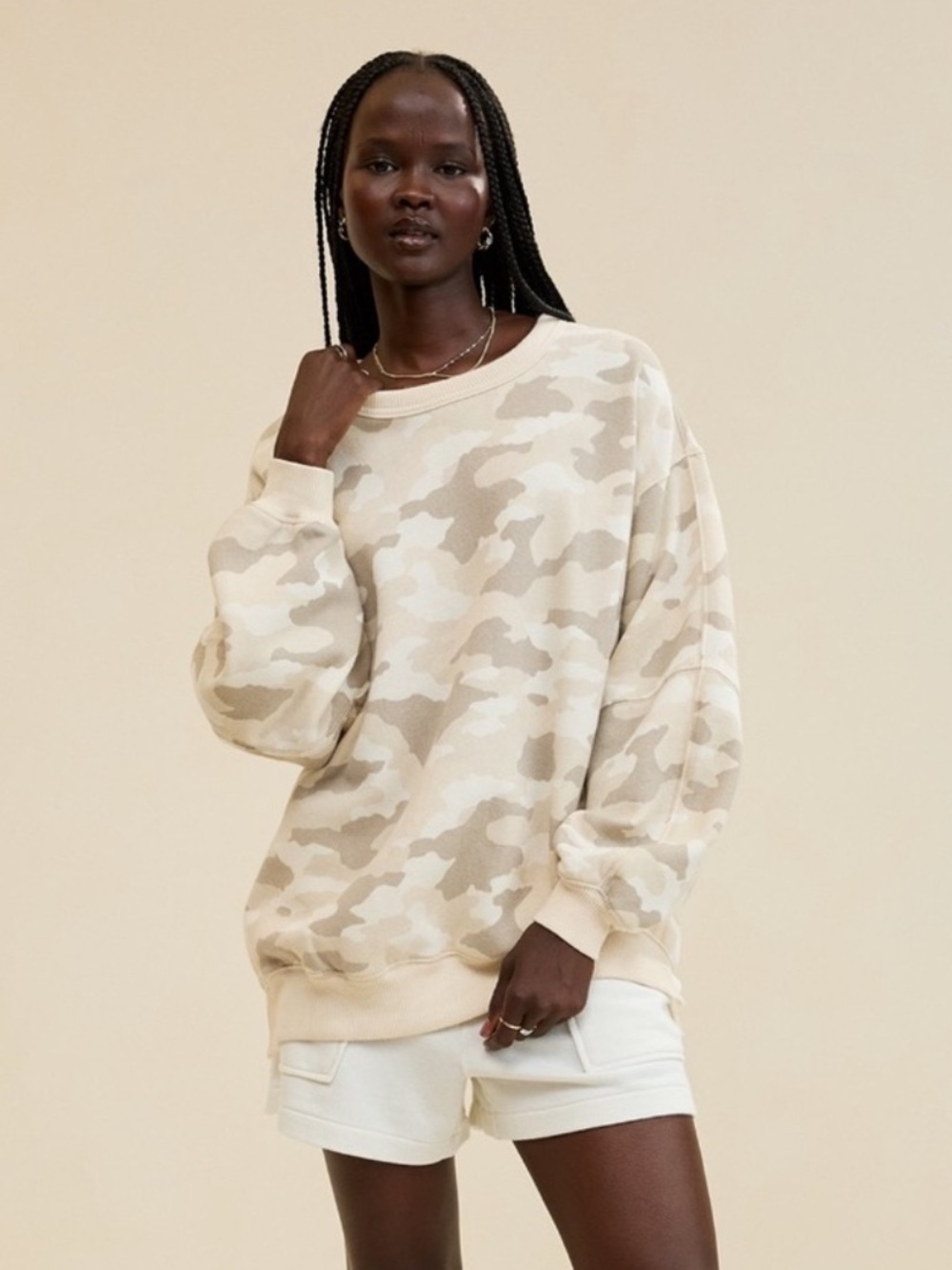 NWOT- Aerie Camo Sweatshirt